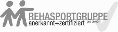 Logo Rehasportgruppe anerkannt und zertifiziert